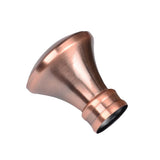 Max 1 Piece Retro Curtain Pole Rod Finials Ends Heads 28mm F Style Red Bronze - Aladdin Shoppers