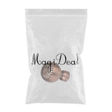 Max 1 Piece Retro Curtain Pole Rod Finials Ends Heads 28mm G Style Red Bronze - Aladdin Shoppers