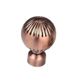 Max 1 Piece Retro Curtain Pole Rod Finials Ends Heads 28mm G Style Red Bronze - Aladdin Shoppers