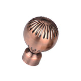Max 1 Piece Retro Curtain Pole Rod Finials Ends Heads 28mm G Style Red Bronze - Aladdin Shoppers
