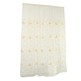 Max 1 Piece Window Voile Sheer Curtain Valance Tiers Yellow_2x2.7m - Aladdin Shoppers
