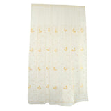 Max 1 Piece Window Voile Sheer Curtain Valance Tiers Yellow_2x2.7m - Aladdin Shoppers