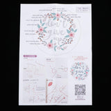 Max 1 Set DIY Embroidery Starter Kit Garland Pattern Needlework Craft Garland 2 - Aladdin Shoppers