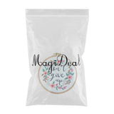 Max 1 Set DIY Embroidery Starter Kit Garland Pattern Needlework Craft Garland 2 - Aladdin Shoppers