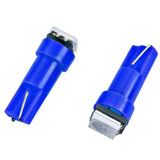 Max 10 Pieces Car 12V T5 5050 1SMD Gauge Instrument Panel Dashboard Light Blue - Aladdin Shoppers