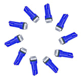 Max 10 Pieces Car 12V T5 5050 1SMD Gauge Instrument Panel Dashboard Light Blue - Aladdin Shoppers