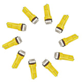 Max 10 Pieces Car 12V T5 5050 1SMD Gauge Instrument Panel Dashboard Light Yellow - Aladdin Shoppers