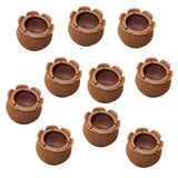 Max 10 Pieces Table Chair Leg Floor Protectors Round Bottom Round Mouth 29-35mm - Aladdin Shoppers