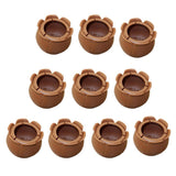 Max 10 Pieces Table Chair Leg Floor Protectors Round Bottom Round Mouth 29-35mm - Aladdin Shoppers