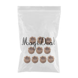 Max 10 Pieces Table Chair Leg Floor Protectors Round Bottom Round Mouth 29-35mm - Aladdin Shoppers