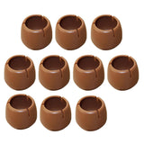 Max 10 Pieces Table Chair Leg Floor Protectors Round Bottom Round Mouth 37-42mm - Aladdin Shoppers