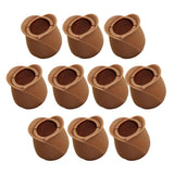 Max 10 Pieces Table Chair Leg Floor Protectors Round Bottom Round Mouth 52-58mm - Aladdin Shoppers