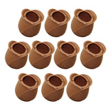 Max 10 Pieces Table Chair Leg Floor Protectors Round Bottom Round Mouth 52-58mm - Aladdin Shoppers