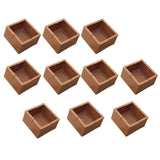 Max 10 Pieces Table Chair Leg Floor Protectors Square 42-48mm - Aladdin Shoppers