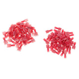 Max 100 Pieces 22-16 Gauge Nylon Fully Insulated Male Female Spade Terminals Kit - Aladdin Shoppers
