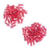 Max 100 Pieces 22-16 Gauge Nylon Fully Insulated Male Female Spade Terminals Kit - Aladdin Shoppers