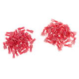 Max 100 Pieces 22-16 Gauge Nylon Fully Insulated Male Female Spade Terminals Kit - Aladdin Shoppers