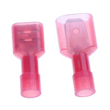 Max 100 Pieces 22-16 Gauge Nylon Fully Insulated Male Female Spade Terminals Kit - Aladdin Shoppers