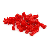 Max 100 Pieces Quick Splice Insulated Wire Crimp Terminal & Male Spade Connector - Aladdin Shoppers