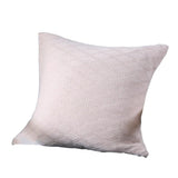 Max 100% Cotton Knit Throw Pillow Case 45x45cm Beige - Aladdin Shoppers