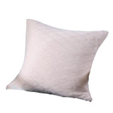 Max 100% Cotton Knit Throw Pillow Case 45x45cm Beige - Aladdin Shoppers