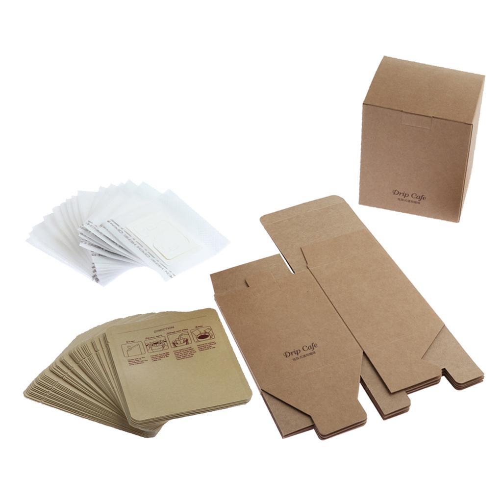 Max 105pcs Disposable Hanging Ear Drip Coffee Tea Filter Bag Single Serve Bags - Aladdin Shoppers