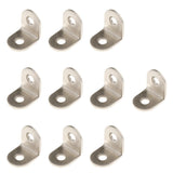 Max 10pcs Thickened Steel Angle Fasteners Bracket Straight Angle 20x20x16mm - Aladdin Shoppers