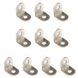 Max 10pcs Thickened Steel Angle Fasteners Bracket Straight Angle 20x20x16mm - Aladdin Shoppers