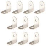 Max 10pcs Thickened Steel Angle Fasteners Bracket Straight Angle 25x25x16mm - Aladdin Shoppers