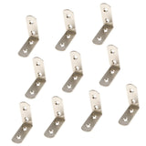 Max 10pcs Thickened Steel Angle Fasteners Bracket Straight Angle Set 50x50x20mm - Aladdin Shoppers
