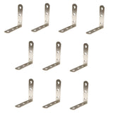 Max 10pcs Thickened Steel Angle Fasteners Bracket Straight Angle Set 85x85x20mm - Aladdin Shoppers