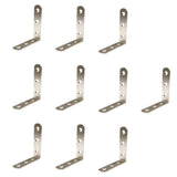 Max 10pcs Thickened Steel Angle Fasteners Bracket Straight Angle Set 85x85x20mm - Aladdin Shoppers