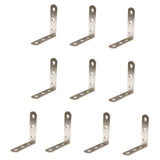 Max 10pcs Thickened Steel Angle Fasteners Bracket Straight Angle Set 85x85x20mm - Aladdin Shoppers