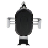 Max 10W Fast Wireless Charger Gravity Car Mount Phone Holder Stander Silver - Aladdin Shoppers