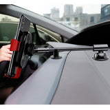 Max 10W Fast Wireless Charger Gravity Car Mount Phone Holder Stander Silver - Aladdin Shoppers