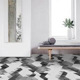 Max 10xHexagonal Wall Floor Sticker Kitchen Bathroom Home Decor Non-Slip Style-3