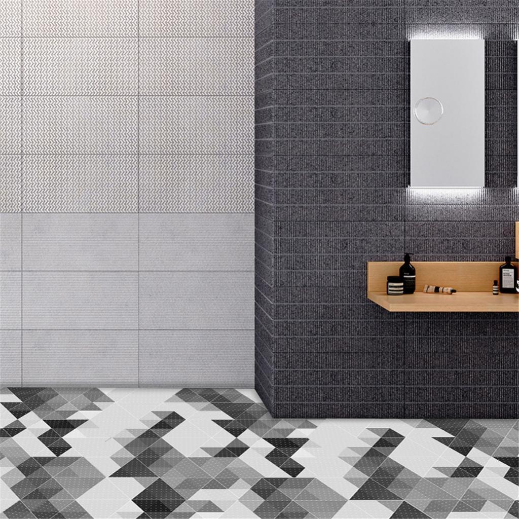 Max 10xHexagonal Wall Floor Sticker Kitchen Bathroom Home Decor Non-Slip Style-3 - Aladdin Shoppers