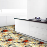 Max 10xHexagonal Wall Floor Sticker Kitchen Bathroom Home Decor Non-Slip Style-4 - Aladdin Shoppers