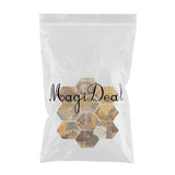 Max 10xHexagonal Wall Floor Sticker Kitchen Bathroom Home Decor Non-Slip Style-5 - Aladdin Shoppers