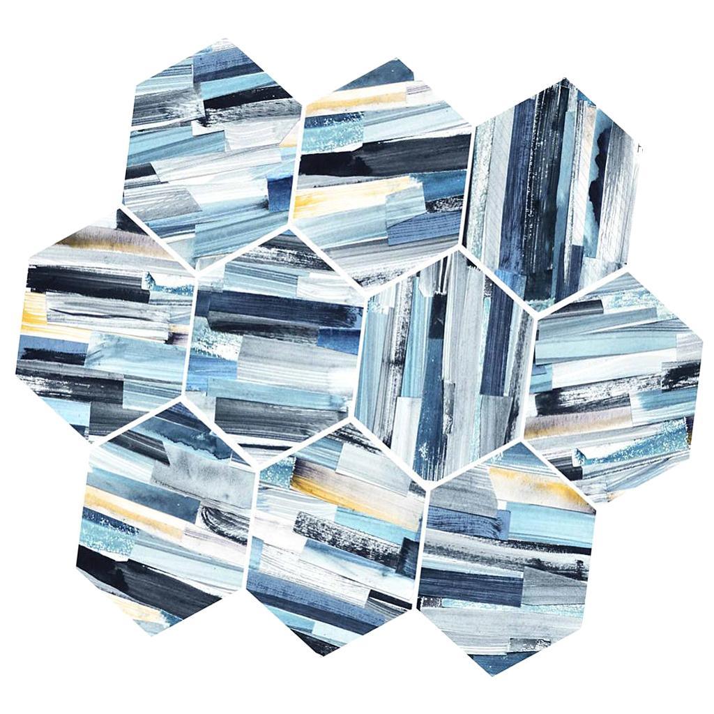 Max 10xHexagonal Wall Floor Sticker Kitchen Bathroom Home Decor Non-Slip Style-7 - Aladdin Shoppers