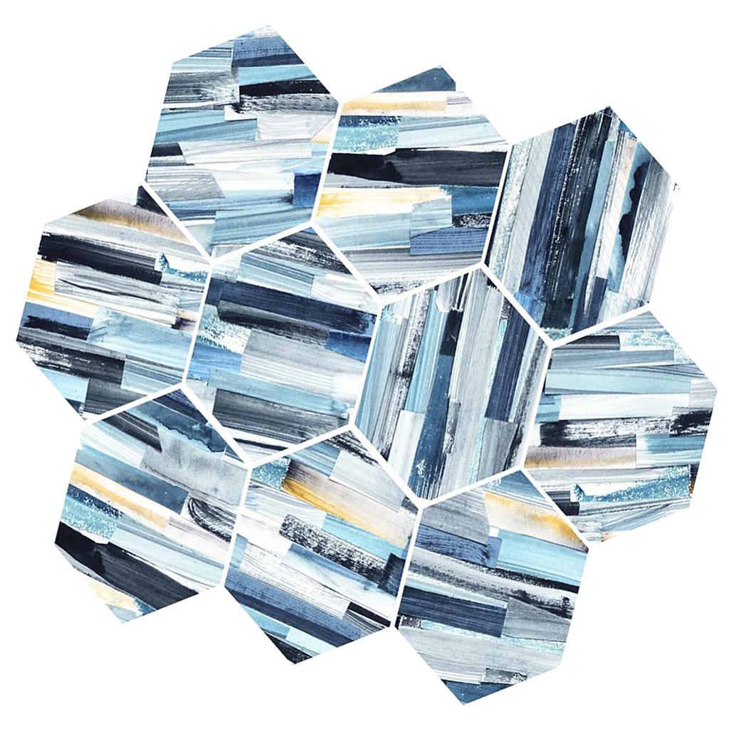 Max 10xHexagonal Wall Floor Sticker Kitchen Bathroom Home Decor Non-Slip Style-7 - Aladdin Shoppers