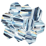 Max 10xHexagonal Wall Floor Sticker Kitchen Bathroom Home Decor Non-Slip Style-7 - Aladdin Shoppers