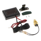 Max 12V-24V Car LCD Digital Water Temp Temperature Gauge Meter with Sensor 17mm - Aladdin Shoppers
