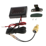 Max 12V-24V Car LCD Digital Water Temp Temperature Gauge Meter with Sensor 17mm - Aladdin Shoppers