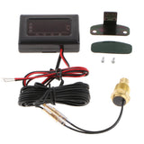 Max 12V-24V Car LCD Digital Water Temp Temperature Gauge Meter with Sensor 17mm - Aladdin Shoppers