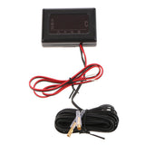Max 12V-24V Car LCD Digital Water Temp Temperature Gauge Meter with Sensor 21mm - Aladdin Shoppers