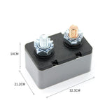 Max 12V-24V Car Marine Boat Audio Circuit Breaker Manual Reset Fuseholder 50AMP - Aladdin Shoppers
