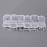 Max 137PCS M2-M8 304 Washer And Hex Nuts Set Kit Flat Washer Nuts Assortment - Aladdin Shoppers