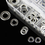 Max 137PCS M2-M8 304 Washer And Hex Nuts Set Kit Flat Washer Nuts Assortment - Aladdin Shoppers