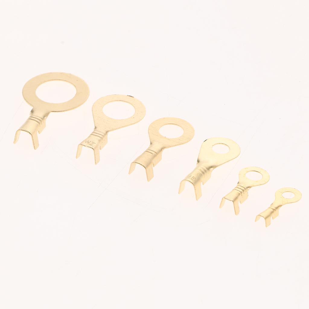 Max 150pcs Insulated Ring Cable Lugs Assorted Ring Eyes Assortment Kit - Aladdin Shoppers
